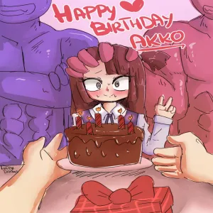 Happy Birthday Akko - page 1