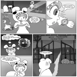 Umbrella Goes Treating - page 1