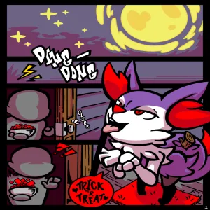Halloween With Braixen - page 1