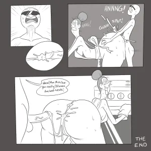 Claire And Her Special House Guest - page 6