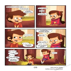 Gravity Falls - Secrets Of The Woods - page 4