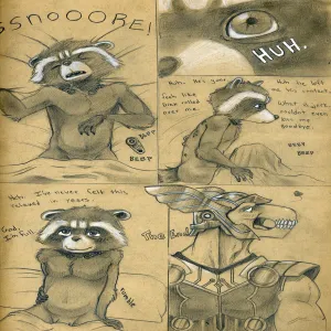Rocket Racoon X Beta Ray Bill - page 11