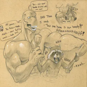 Rocket Racoon X Beta Ray Bill - page 2