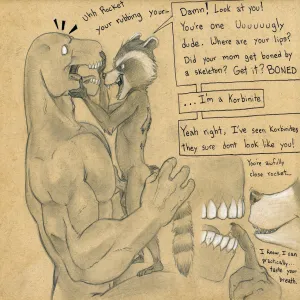 Rocket Racoon X Beta Ray Bill - page 3