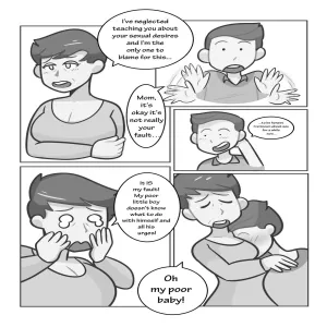 Uhh Mom Why Are You Taking Your Clothes Off - page 3