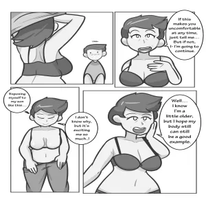 Uhh Mom Why Are You Taking Your Clothes Off - page 6