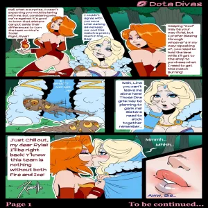 Dota Divas - page 1