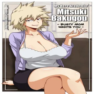 Mitsuki Bakugou - Busty Mom Wants You - page 1