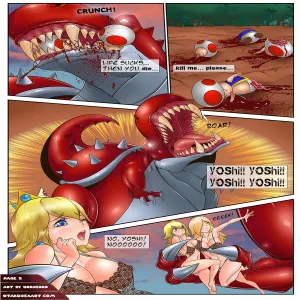 Two Princesses One Yoshi 2 - Wrath Of The Dinosaur - page 6