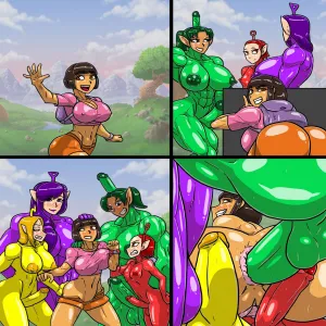 Dora X Teletubies - page 4