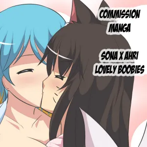 Sona x Ahri - Lovely Boobies - page 1