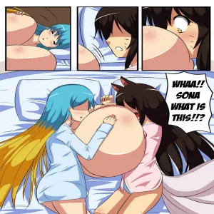 Sona x Ahri - Lovely Boobies - page 5