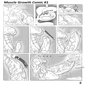 WolfieCanem's Muscle Growth Comic 1 - page 5