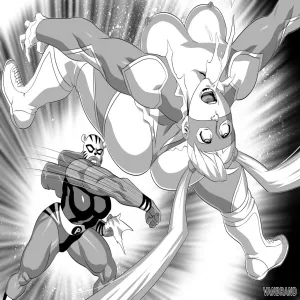 Pantha Vs Rainbow Mika - page 8