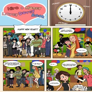 Hiro + Honey Lovey Dovey Book - page 2