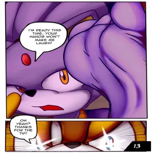 Amy And Blaze - Tickle Endurance - page 13