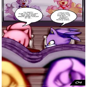 Amy And Blaze - Tickle Endurance - page 4