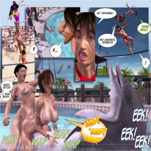 Pool Sex Orgy 1 - page 9