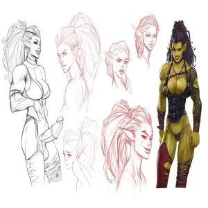 Captive Of The Orcs (Futa) - page 29