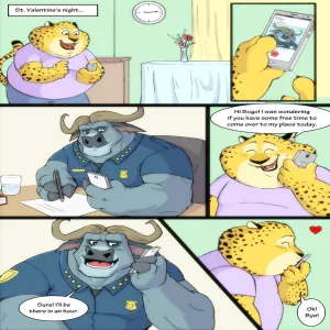 Clawhauser X Bogo - page 1