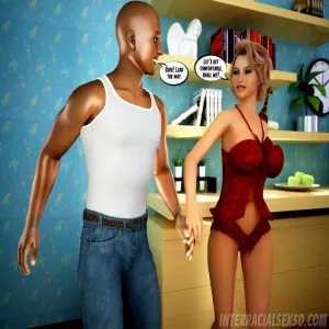 Cheating Hot Wife's Interracial Dating Adventure - page 2
