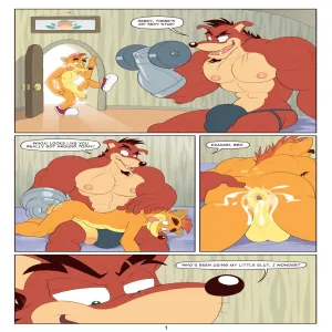 A Day In The Life Of Crash Bandicoot - page 1