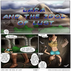 Lara Croft And The Idol Of Lust 1 - page 1