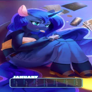 Canter Calendar (Furry) - page 2