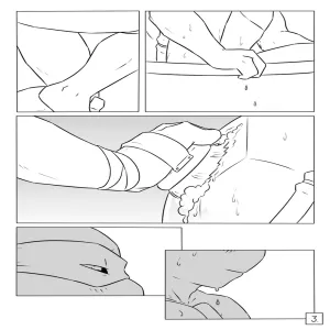 A Not So Calming Bath - page 3