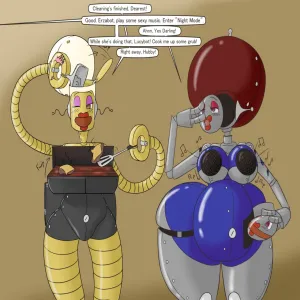 Fairy Tail Housewife Robots Transformation - page 3