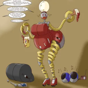Fairy Tail Housewife Robots Transformation - page 5