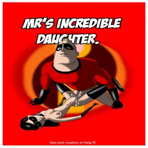 Mr's Incredible Daughter - page 1