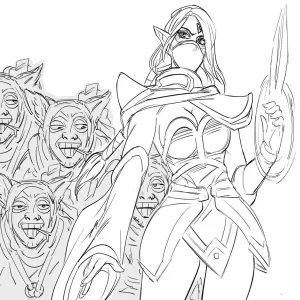 Templar Assassin Vs Meepo - page 1