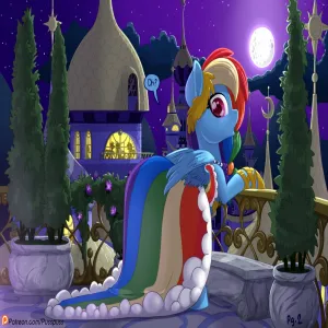 Rainbow Dash And You Attend The Gala - page 2