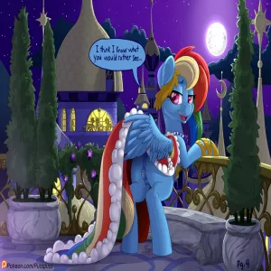 Rainbow Dash And You Attend The Gala - page 4