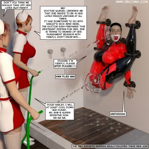 New Arkham For Superheroines 1 - Humiliation And Degradation Of Power Girl - page 16