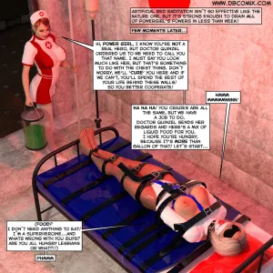 New Arkham For Superheroines 1 - Humiliation And Degradation Of Power Girl - page 26