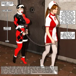 New Arkham For Superheroines 1 - Humiliation And Degradation Of Power Girl - page 3