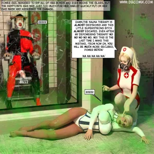 New Arkham For Superheroines 1 - Humiliation And Degradation Of Power Girl - page 40