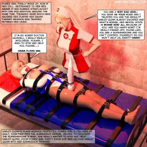 New Arkham For Superheroines 1 - Humiliation And Degradation Of Power Girl - page 41