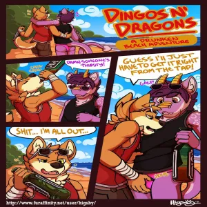 Dingos N' Dragons - page 1