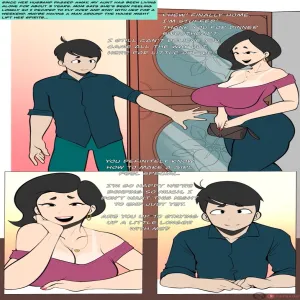 A Widowed Aunt - page 1