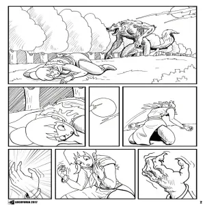 Chi-Chi Meets The Werewolf - page 3