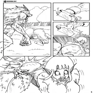 Chi-Chi Meets The Werewolf - page 6
