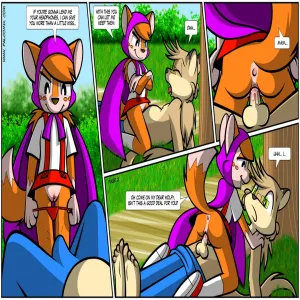 Cute Lil' Purple Riding Hood - page 2