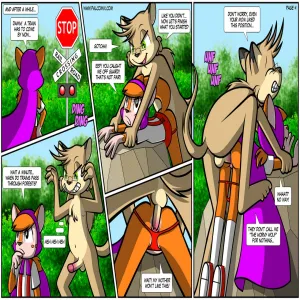 Cute Lil' Purple Riding Hood - page 4