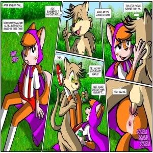 Cute Lil' Purple Riding Hood - page 5