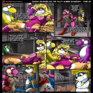Condom Crusader And The Faulty Rubber Shakedown - page 7