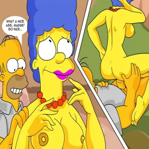 Marge Simpson Tries Anal - page 10