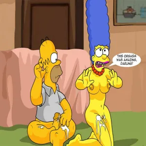 Marge Simpson Tries Anal - page 15